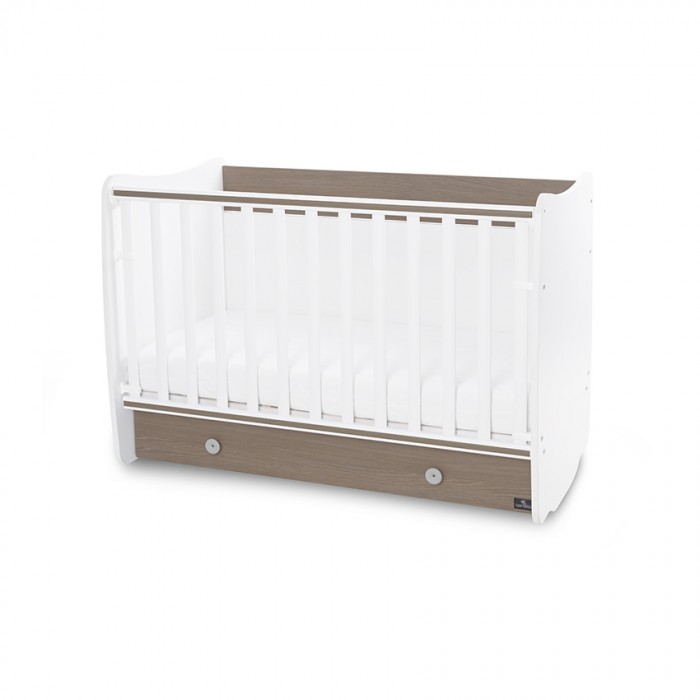 Κούνια Πολυμορφική Bed Dream White / Coffee 60x120