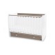 Κούνια Πολυμορφική Bed Dream White / Coffee 60x120