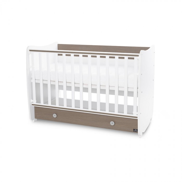 Κούνια Πολυμορφική Bed Dream White / Coffee 60x120