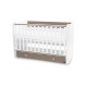 Κούνια Πολυμορφική Bed Dream White / Coffee 60x120