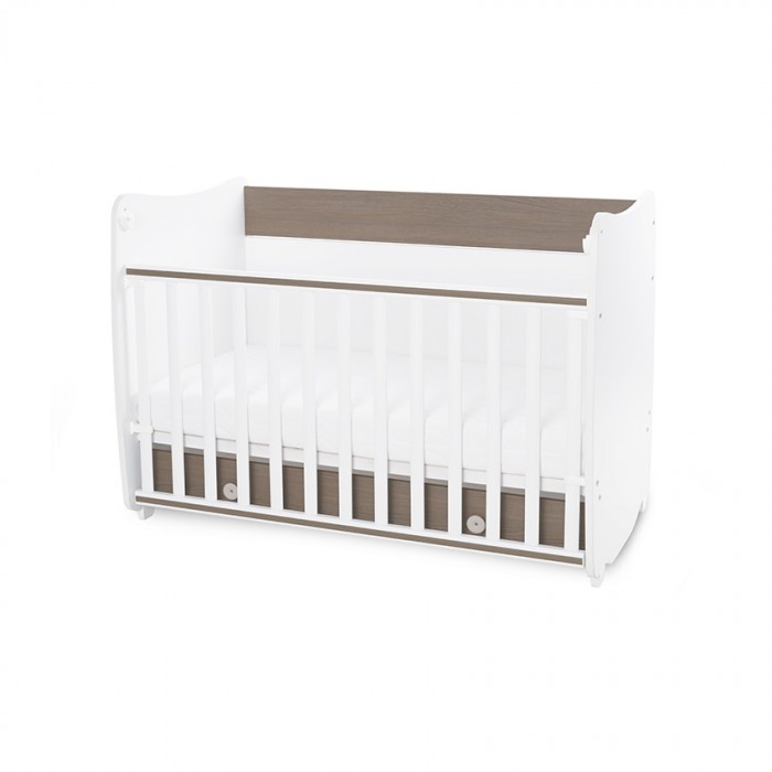 Κούνια Πολυμορφική Bed Dream White / Coffee 60x120