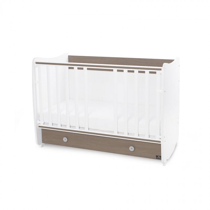 Κούνια Πολυμορφική Bed Dream White / Coffee 60x120