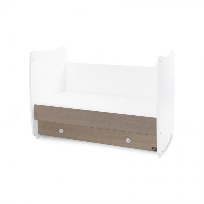 Κούνια Πολυμορφική Bed Dream White / Coffee 60x120