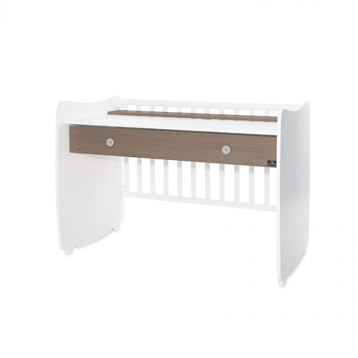 Κούνια Πολυμορφική Bed Dream White / Coffee 60x120