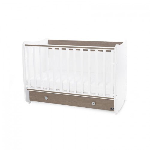 Κούνια Πολυμορφική Bed Dream White / Coffee 60x120