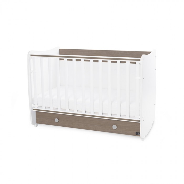 Κούνια Πολυμορφική Bed Dream White / Coffee 60x120