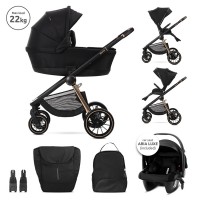 Baby Stroller 3 in 1 Bianca Black