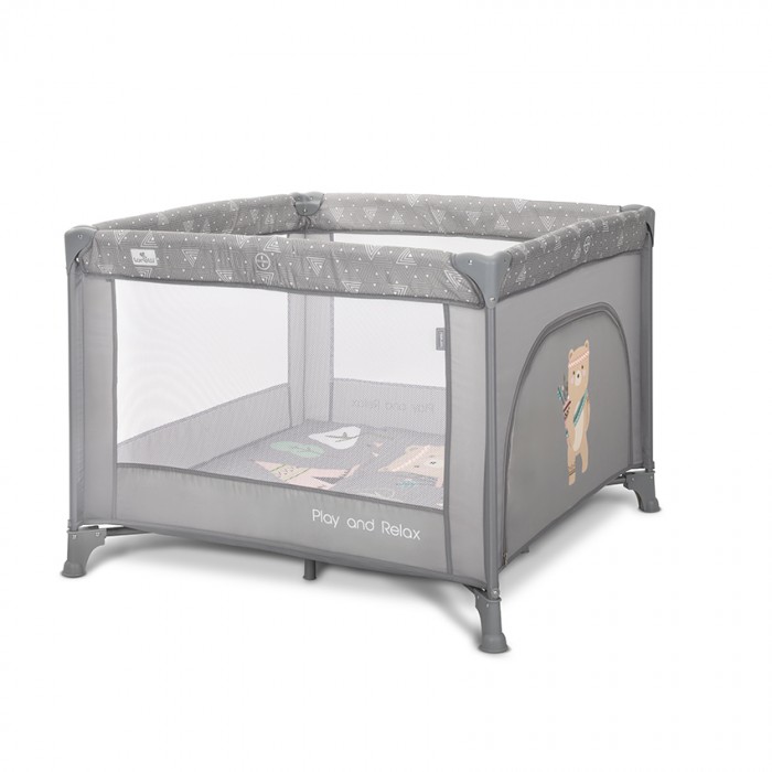 Playpen Play N Relax Grey Adventure