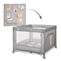 Playpen Play N Relax Grey Adventure