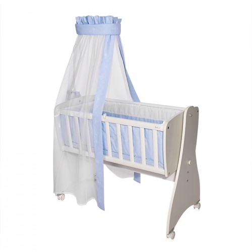 Σετ Λίκνου First Dream Ranforce Bear Blue