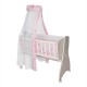 Σετ Λίκνου First Dream Ranforce Butterflies Pink