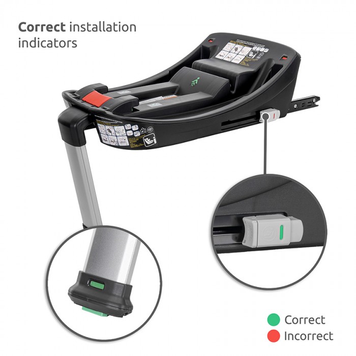 Βάση Isofix Με Στήριγμα Ποδιού Για Κάθισμα Aria Luxe