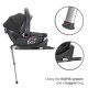 Βάση Isofix Με Στήριγμα Ποδιού Για Κάθισμα Aria Luxe