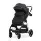 Καρότσι 2 Σε 1 Aspen Black Με Μετατρεπόμενο Κάθισμα