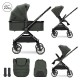 Καρότσι Reya Green 2 Σε 1+ Δώρο Relax Portofino Beige Dots