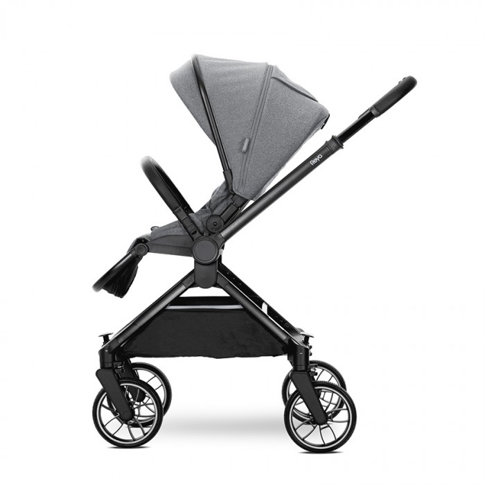 Καρότσι Reya Grey 2 Σε 1+ Δώρο Relax Portofino Beige Dots