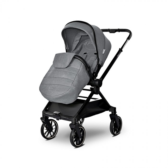 Καρότσι Reya Grey 2 Σε 1+ Δώρο Relax Portofino Beige Dots