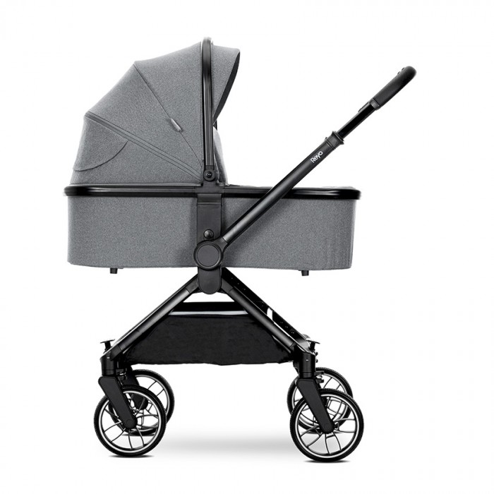 Καρότσι Reya Grey 2 Σε 1+ Δώρο Relax Portofino Beige Dots