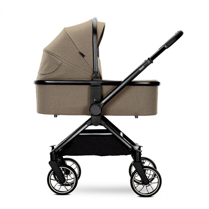 Καρότσι Reya Beige 2 Σε 1+ Δώρο Relax Portofino Beige Dots