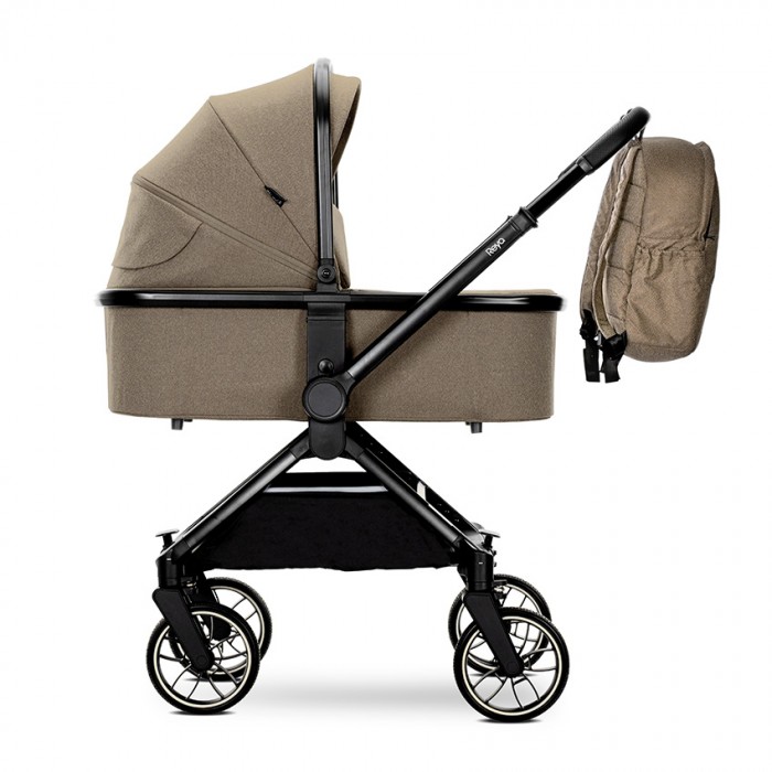 Καρότσι Reya Beige 2 Σε 1+ Δώρο Relax Portofino Beige Dots