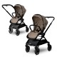 Καρότσι Reya Beige 2 Σε 1+ Δώρο Relax Portofino Beige Dots