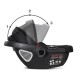 Car Seat Lorelli Aria Luxe Black Jasper 40-87 cm