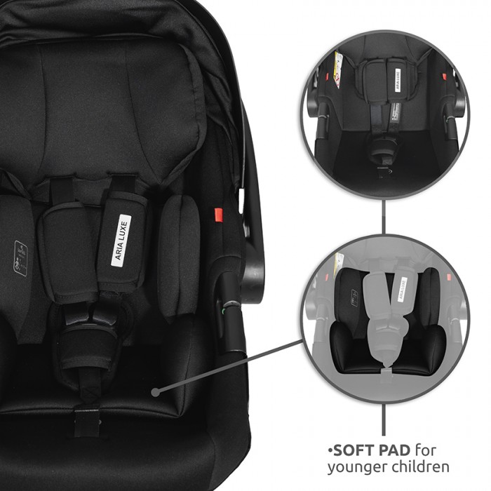 Car Seat Lorelli Aria Luxe Black Jasper 40-87 cm
