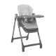 Baby High Chair 3 In 1 Chef Grey Leather