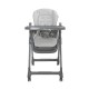 Baby High Chair 3 In 1 Chef Grey Leather