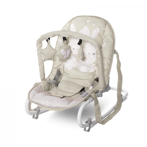 Baby Rocker Eliza Beige Bunnies