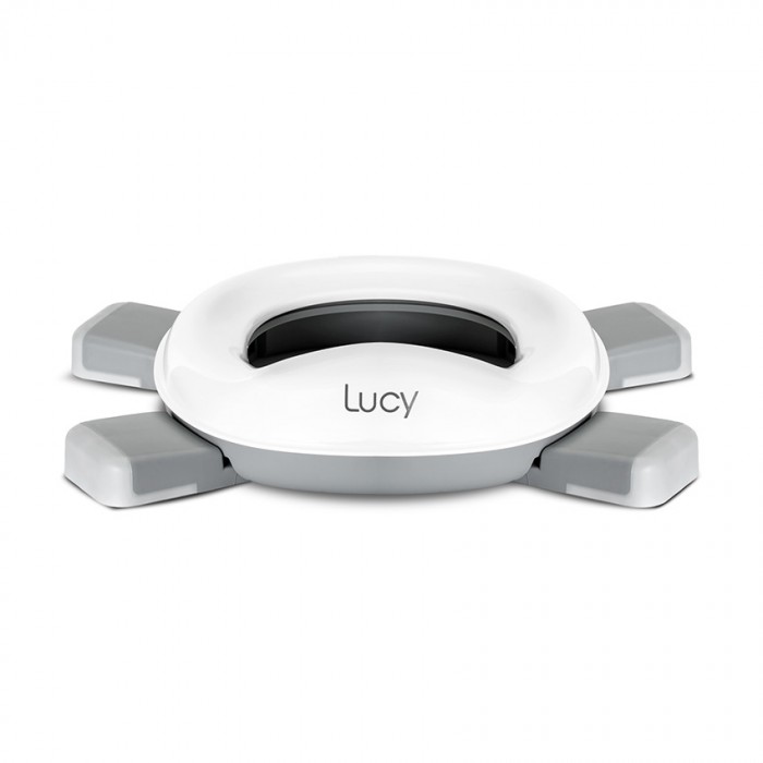 Γιογιό Φορητό & Εκπαιδευτικό Κάθισμα Τουαλέτας Lucy 2 Σε 1 Grey