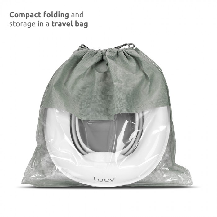 Γιογιό Φορητό & Εκπαιδευτικό Κάθισμα Τουαλέτας Lucy 2 Σε 1 Grey