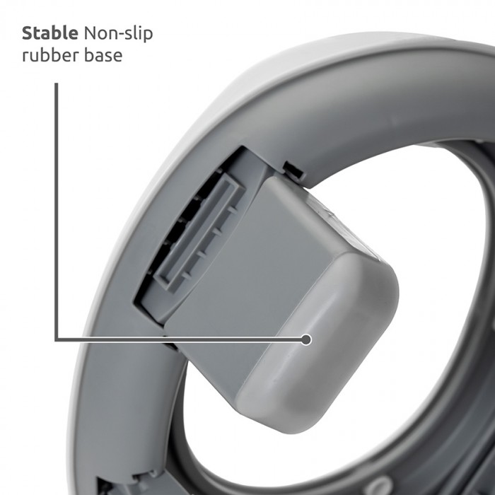 Γιογιό Φορητό & Εκπαιδευτικό Κάθισμα Τουαλέτας Lucy 2 Σε 1 Grey