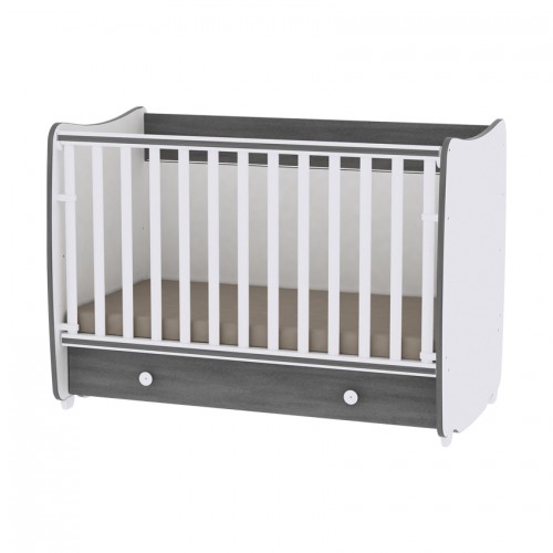 Bed Dream White / Vintage Grey 60x120