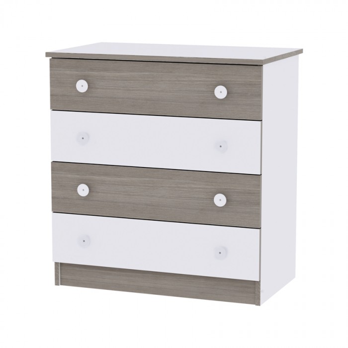 Dresser White / Coffee