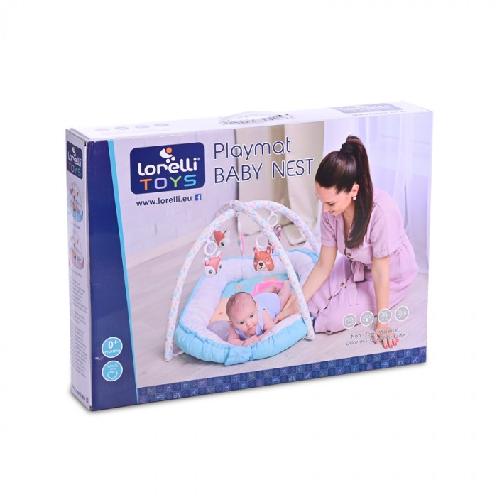 Χαλάκι Δραστηριοτήτων Playmat Baby Nest Blue