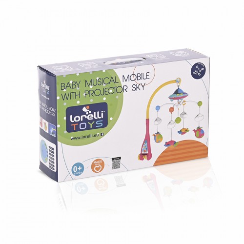 Baby Musical Mobile With Projector Sky