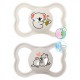 Supreme Silicone Pacifier 6-16 Months In 3 Colors