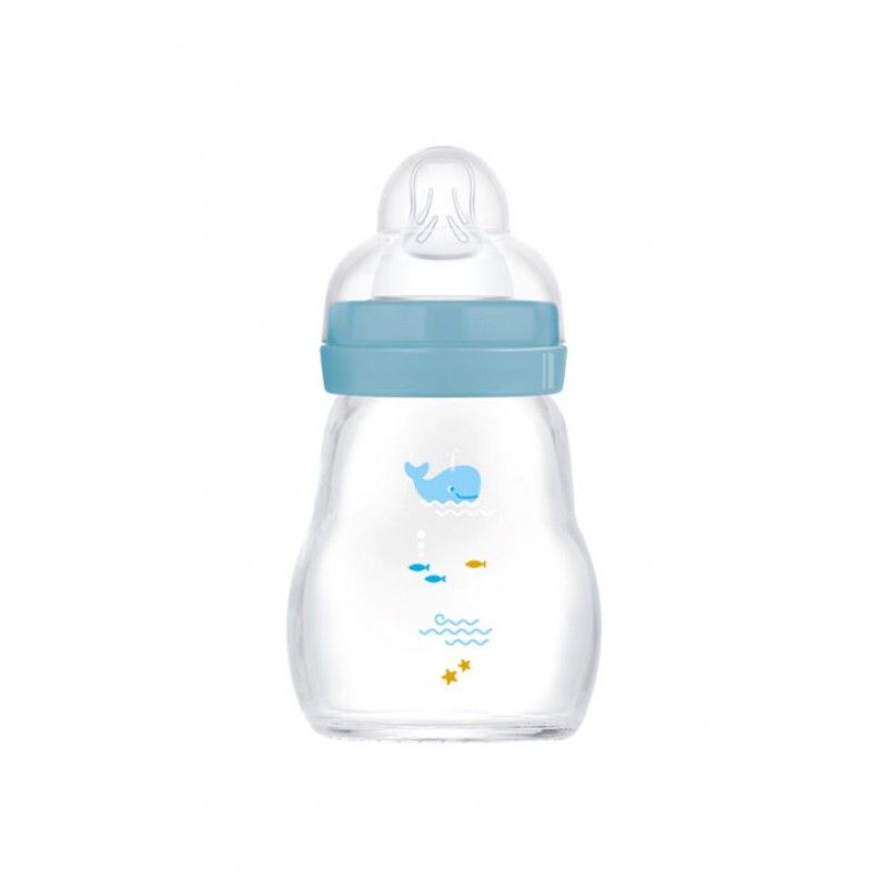 Μπιμπερό Γυάλινο Feel Good 170ml