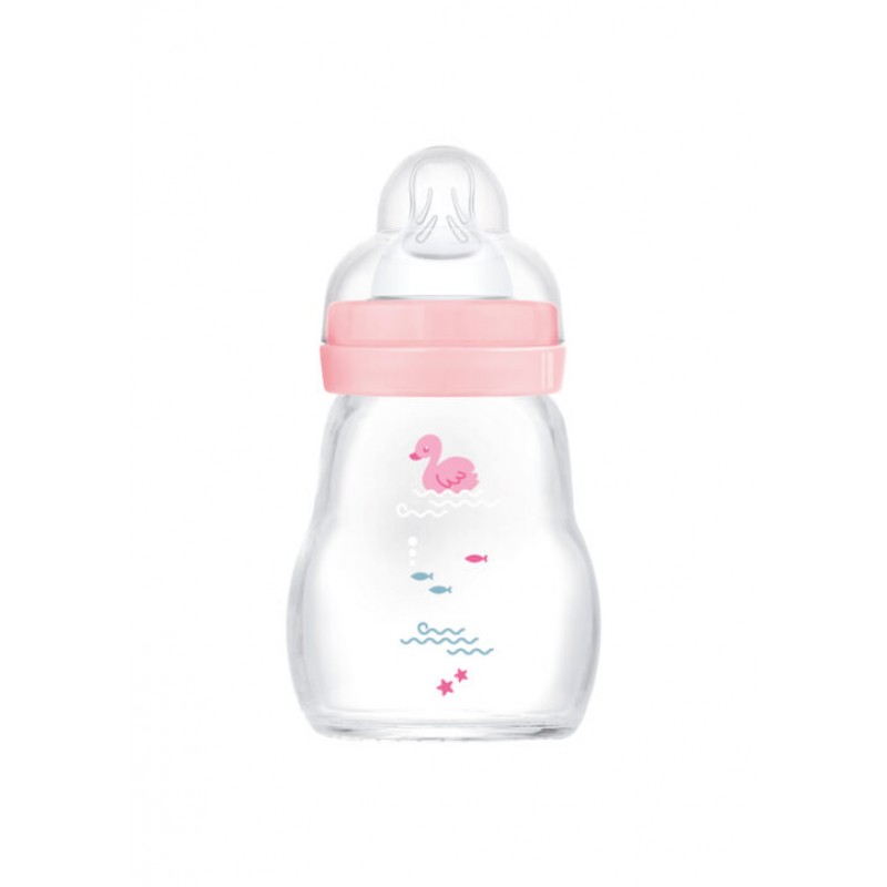 Μπιμπερό Γυάλινο Feel Good 170ml