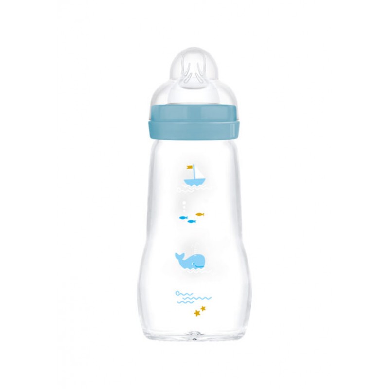 Μπιμπερό Γυάλινο Feel Good 260ml