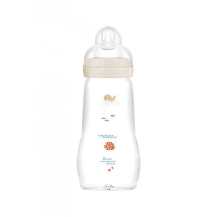 Μπιμπερό Γυάλινο Feel Good 260ml