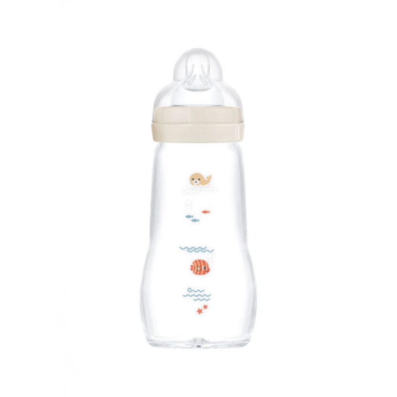 Μπιμπερό Γυάλινο Feel Good 260ml