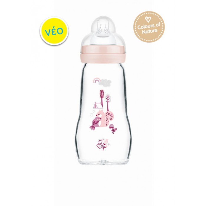 Feel Good Glass Bottle 260ml 2+ Months