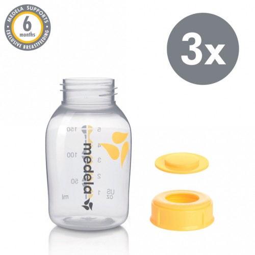 Breast Milk Storage Bottles 150ml Medela