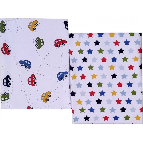 Cars Crib Sheet Set 70x110cm