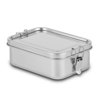Δοχείο Φαγητού Ανοξείδωτο Ορθογώνιο We Care 800ml