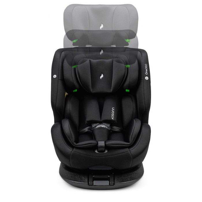 Κάθισμα Αυτοκινήτου One 360 S All Black 40-150cm