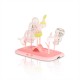 Bottle Drying Rack Coral Pink